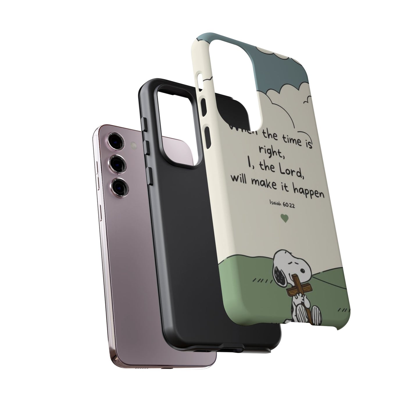 When The Time Is Right- Snoopy Tough Case