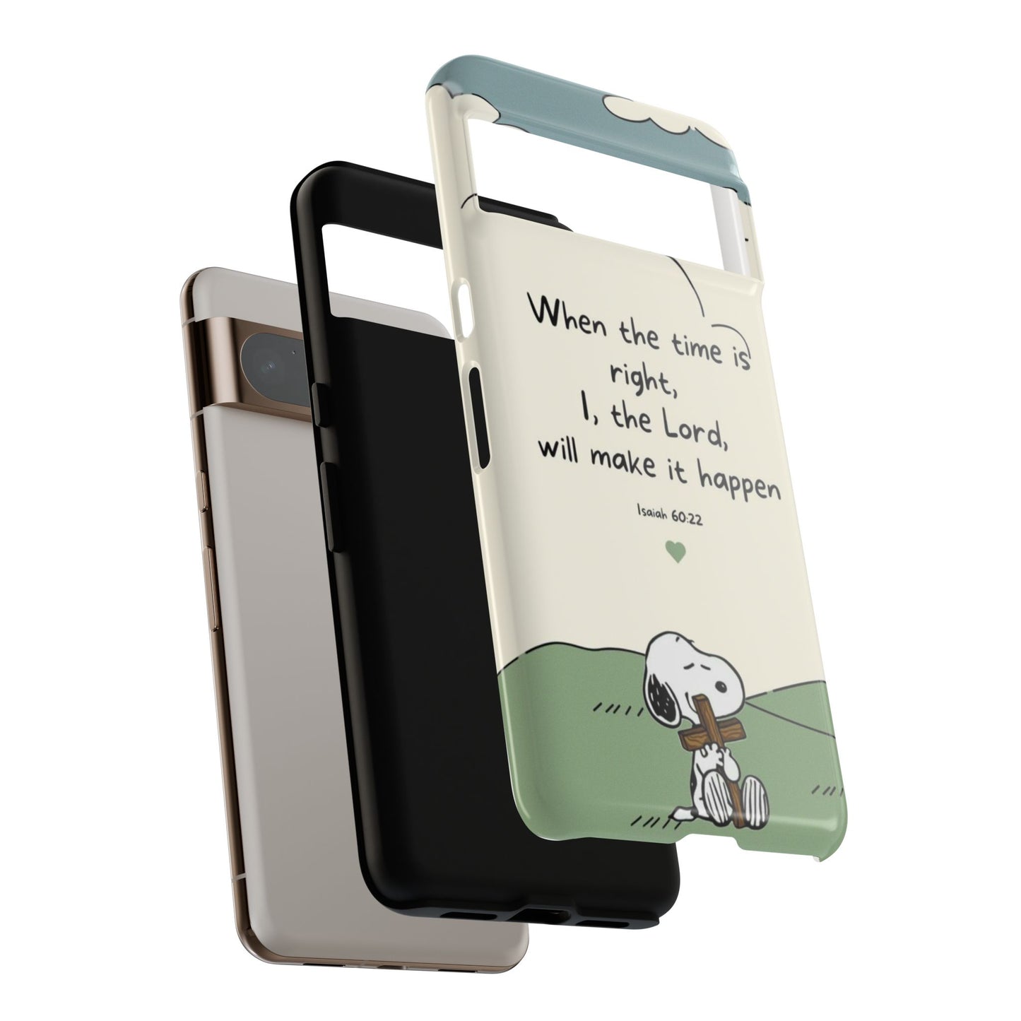 When The Time Is Right- Snoopy Tough Case