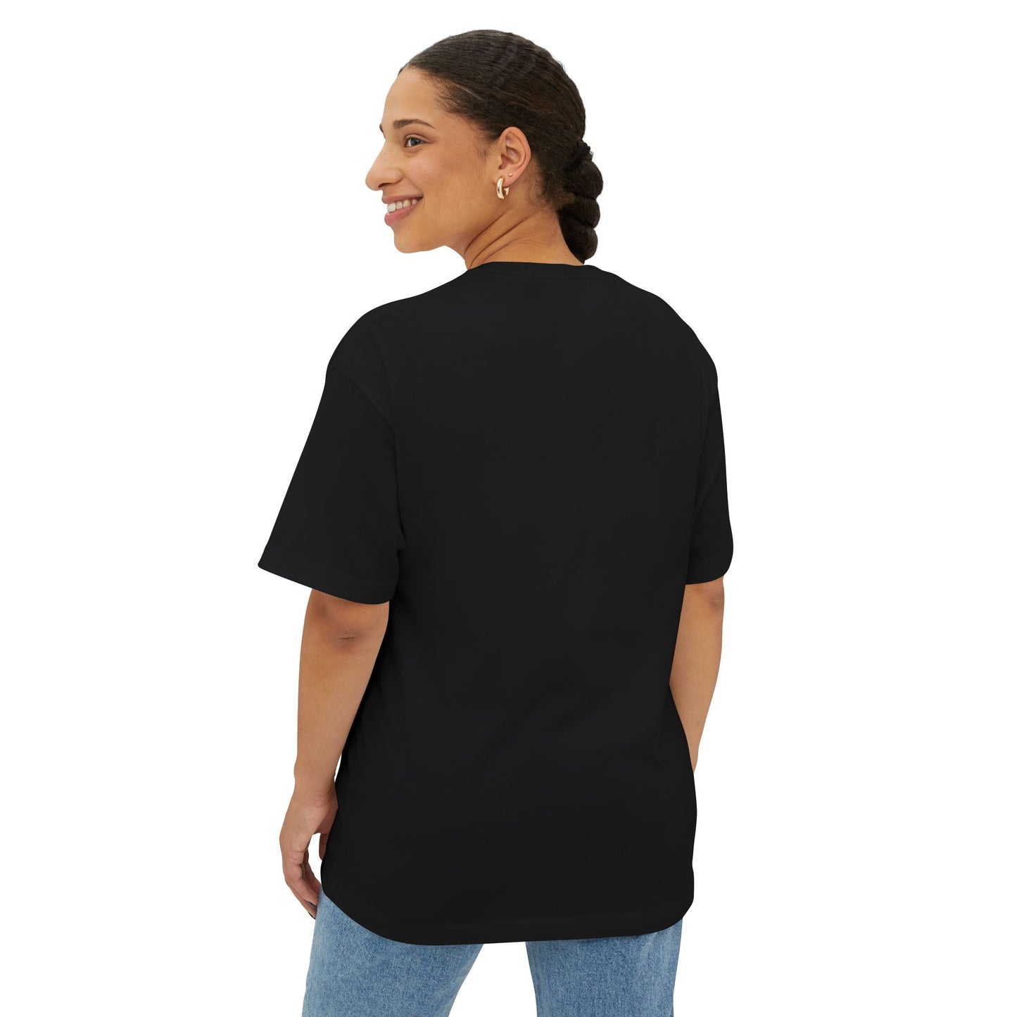 We Rise By His Grace -Unisex Oversized Boxy Tee