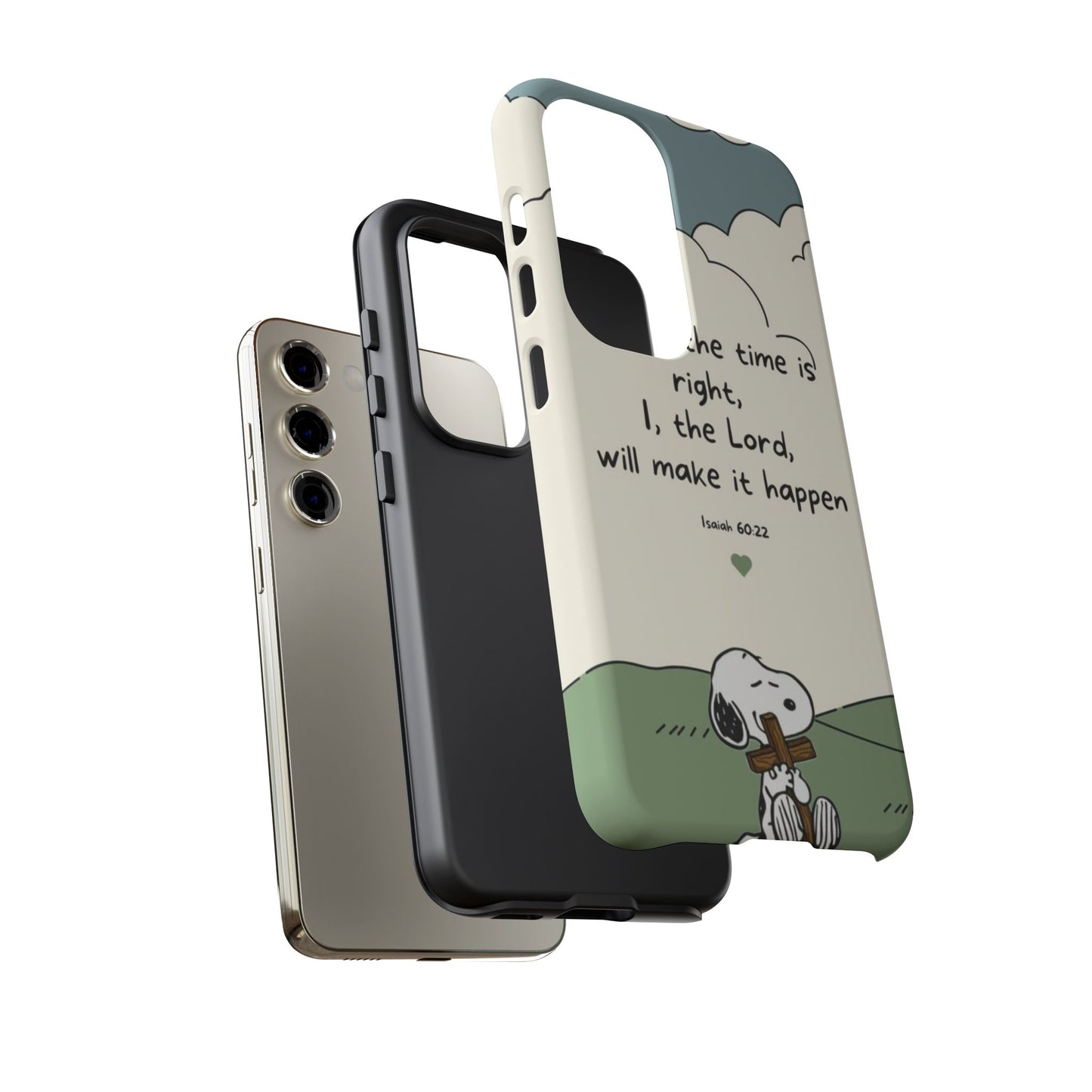When The Time Is Right- Snoopy Tough Case