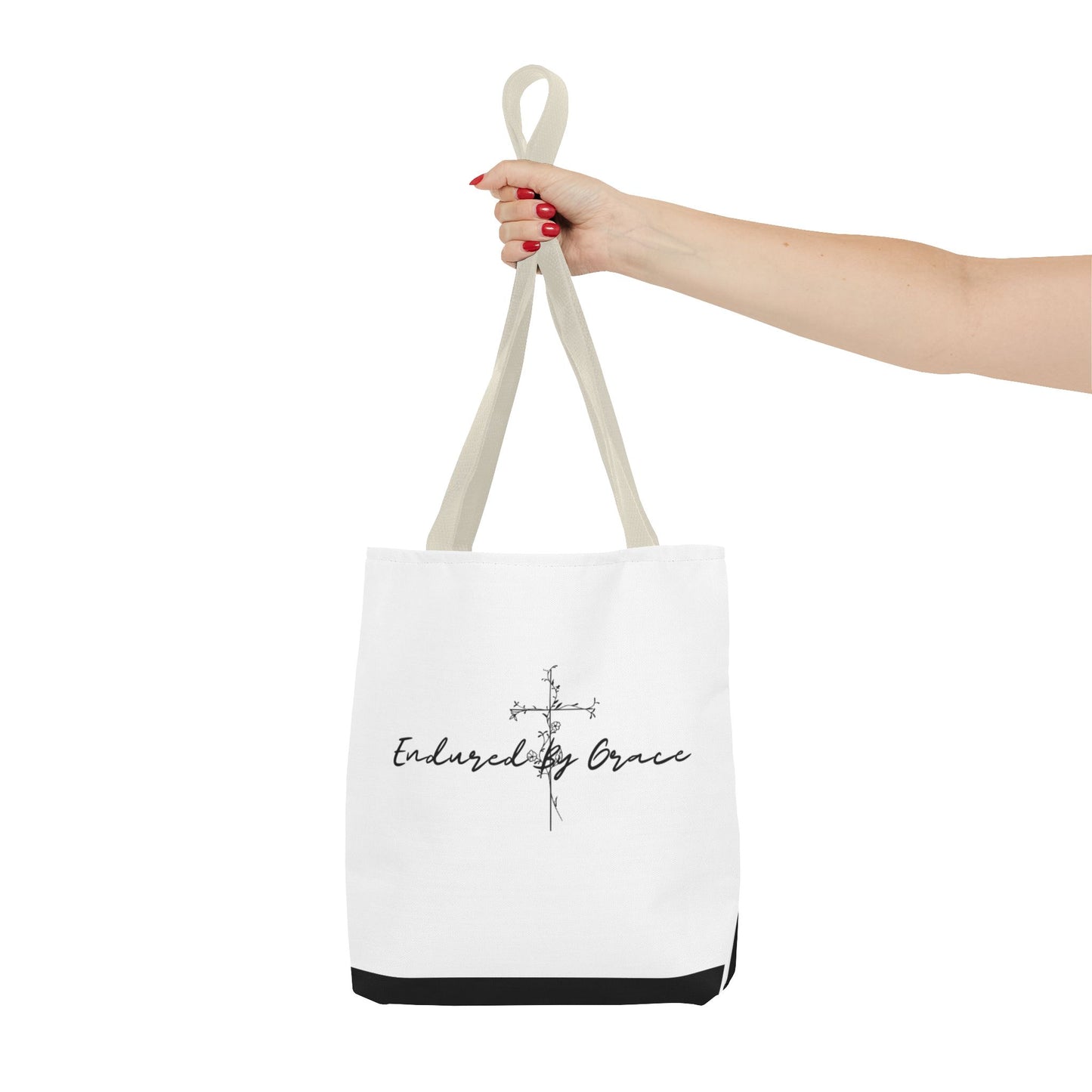 Carried By Grace- Tote Bag