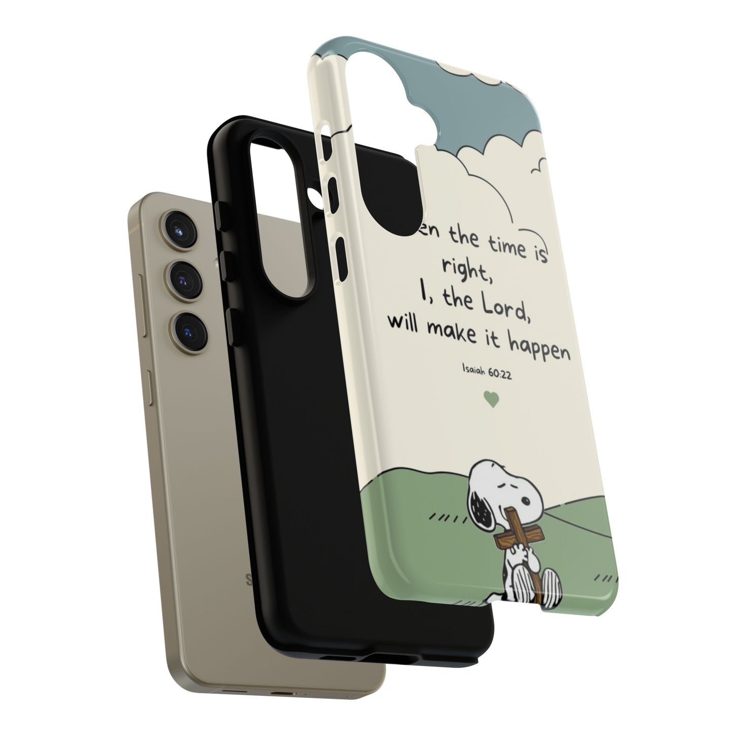 When The Time Is Right- Snoopy Tough Case