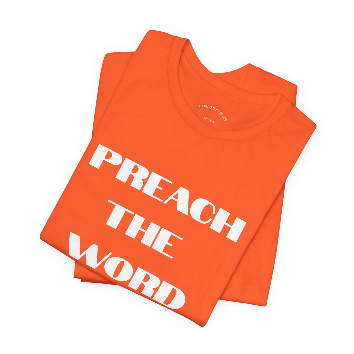 Preach The Hoodie- Unisex Jersey Short Sleeve Tee