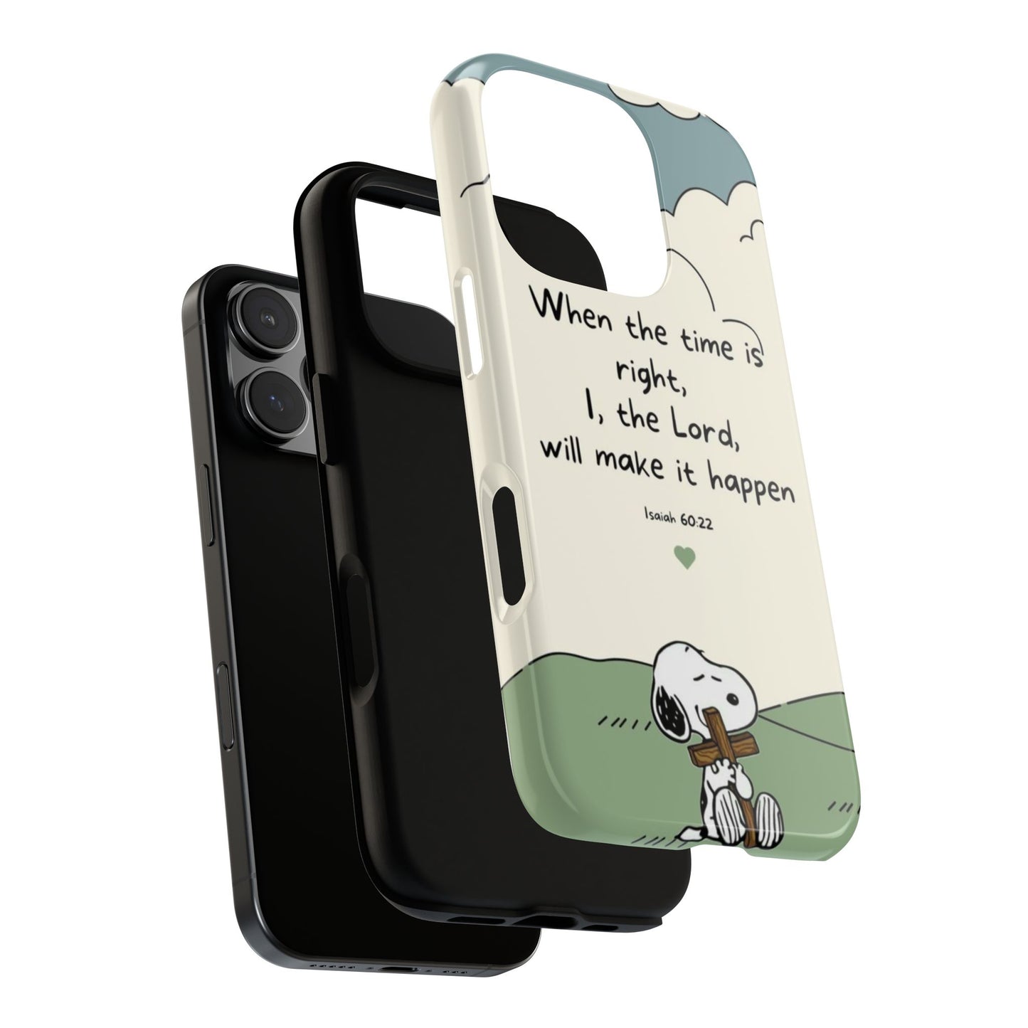 When The Time Is Right- Snoopy Tough Case