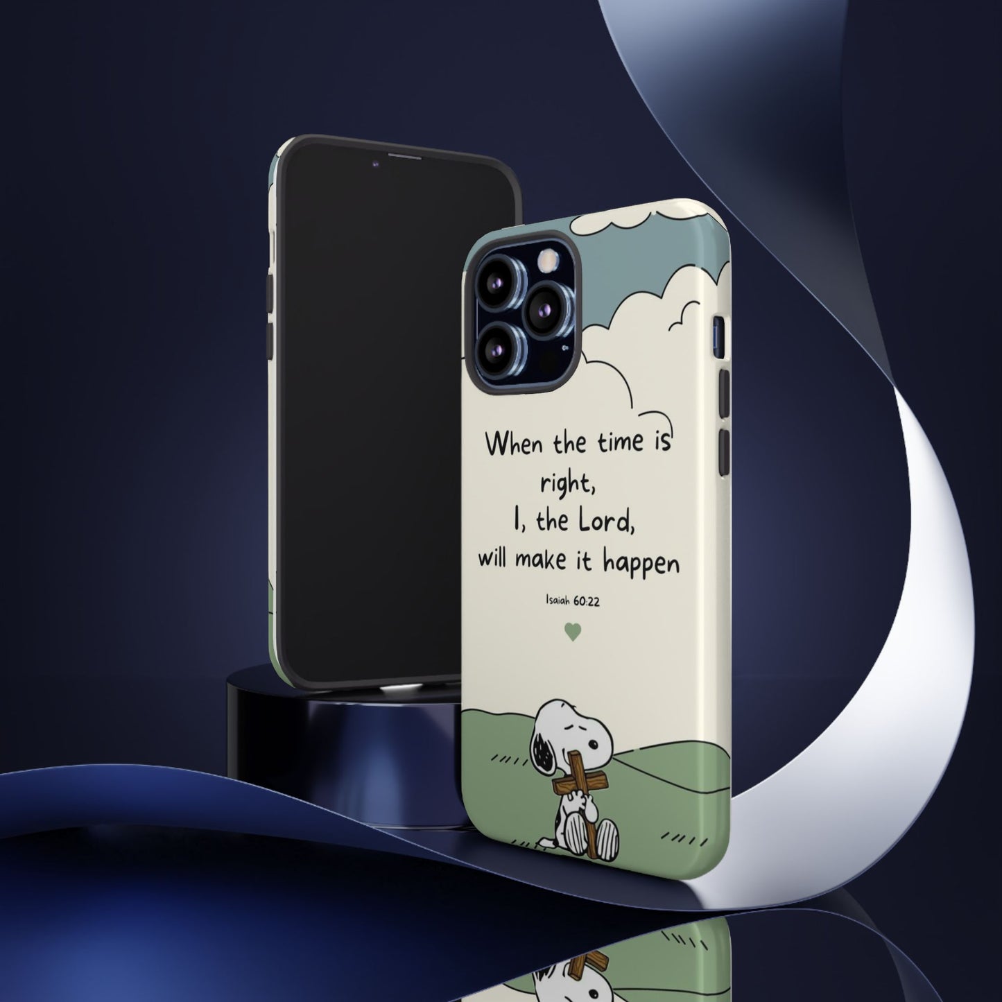 When The Time Is Right- Snoopy Tough Case