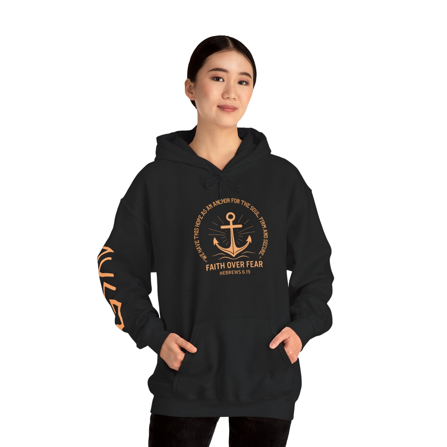 Faith Over Fear- Unisex Heavy Blend™ Hooded Sweatshirt