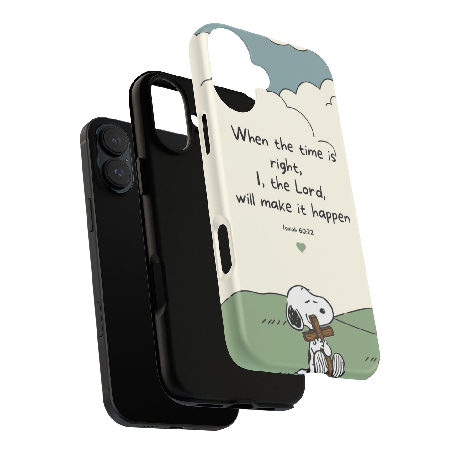 When The Time Is Right- Snoopy Tough Case