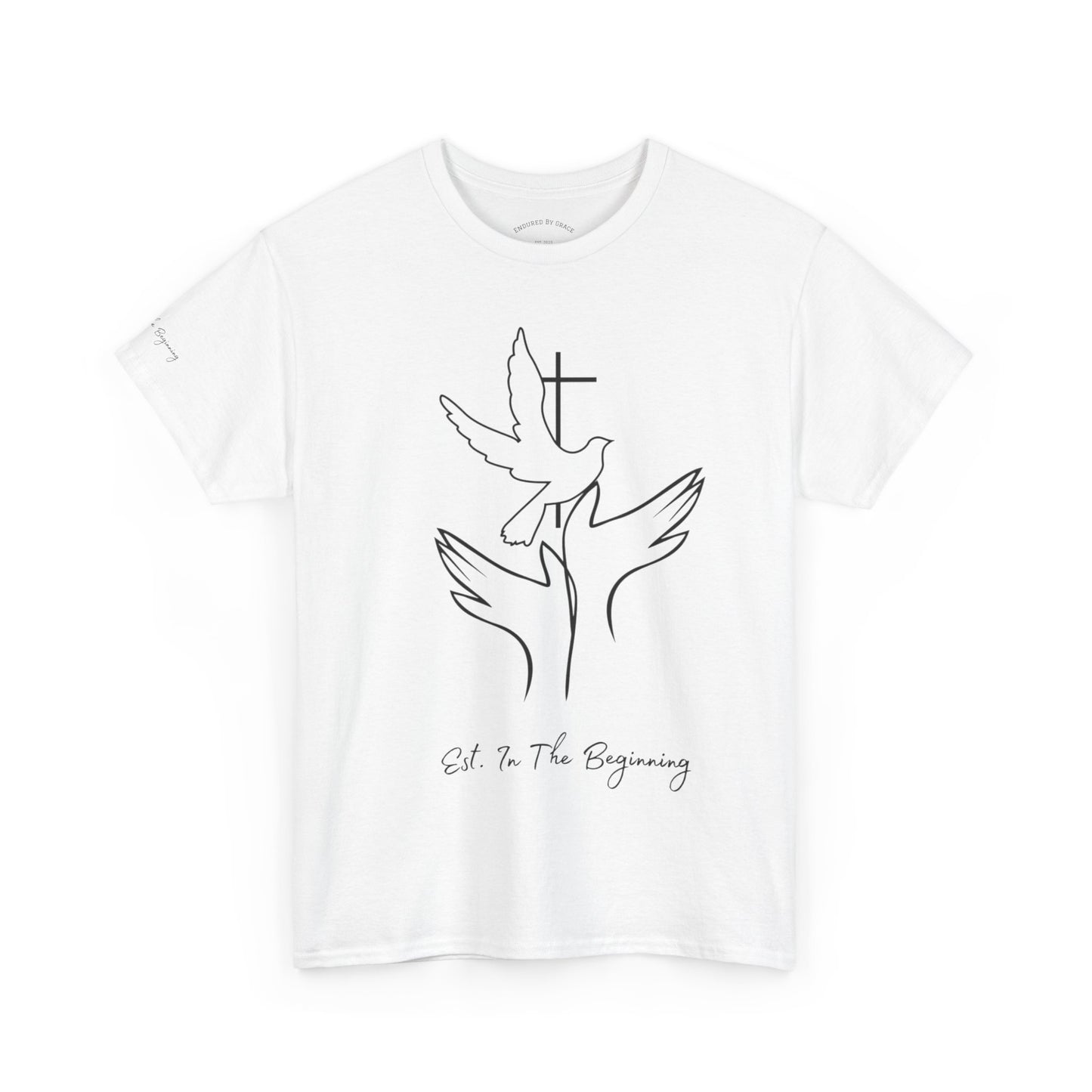 In The Beginning- Unisex Heavy Cotton Tee