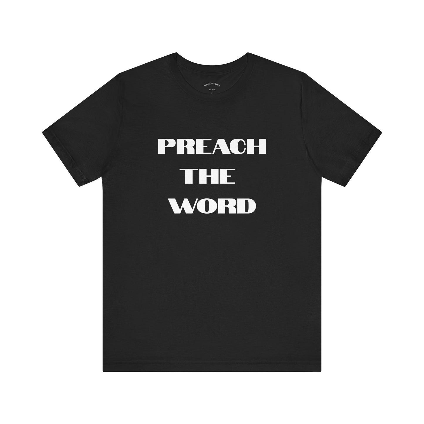 Preach The Hoodie- Unisex Jersey Short Sleeve Tee
