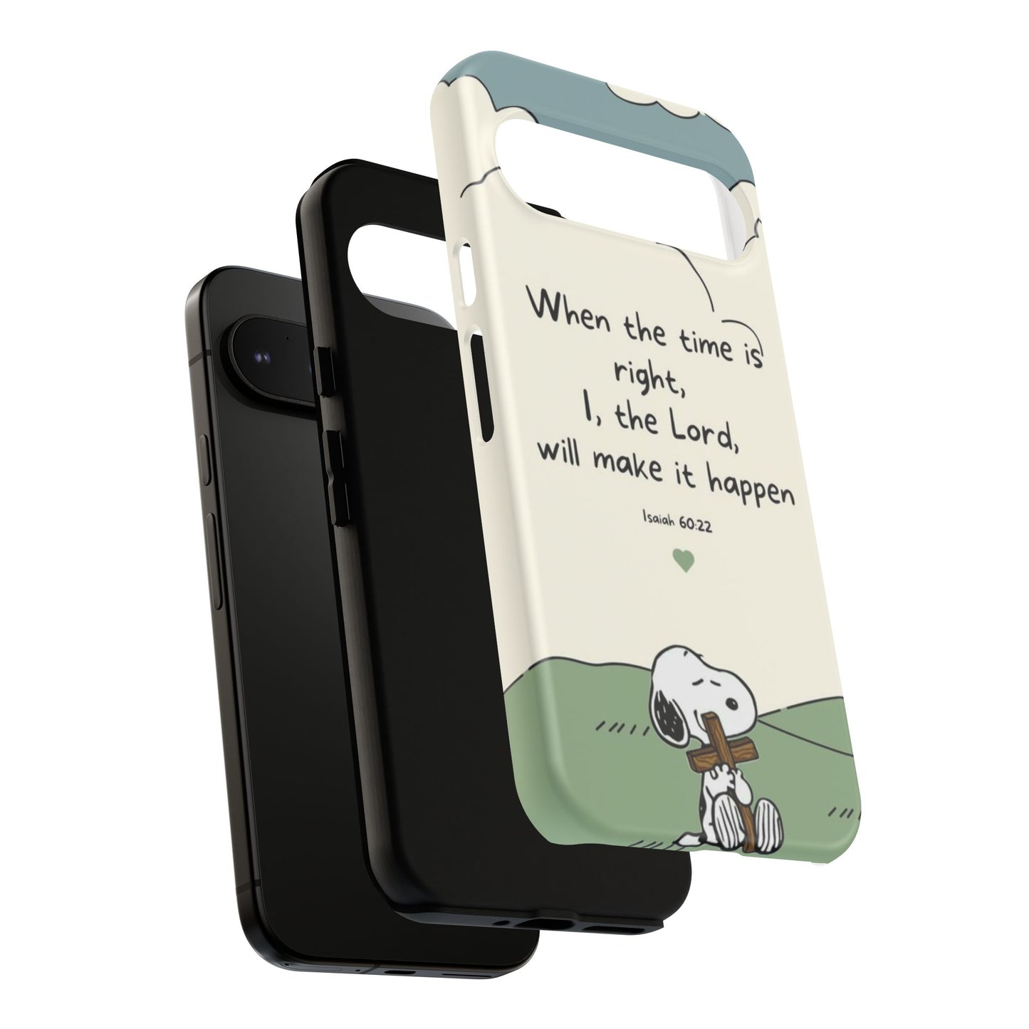 When The Time Is Right- Snoopy Tough Case