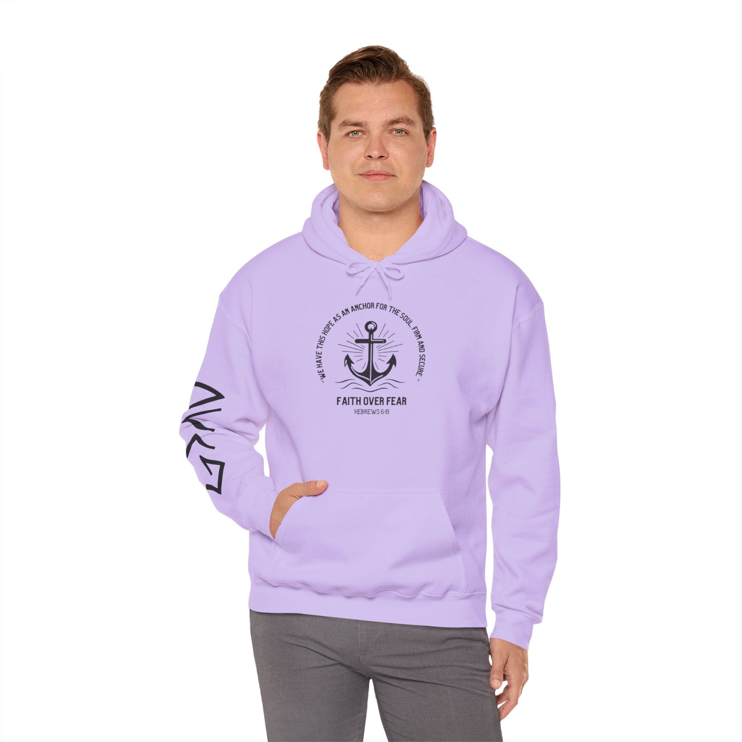 Faith Over Fear- Unisex Heavy Blend™ Hooded Sweatshirt