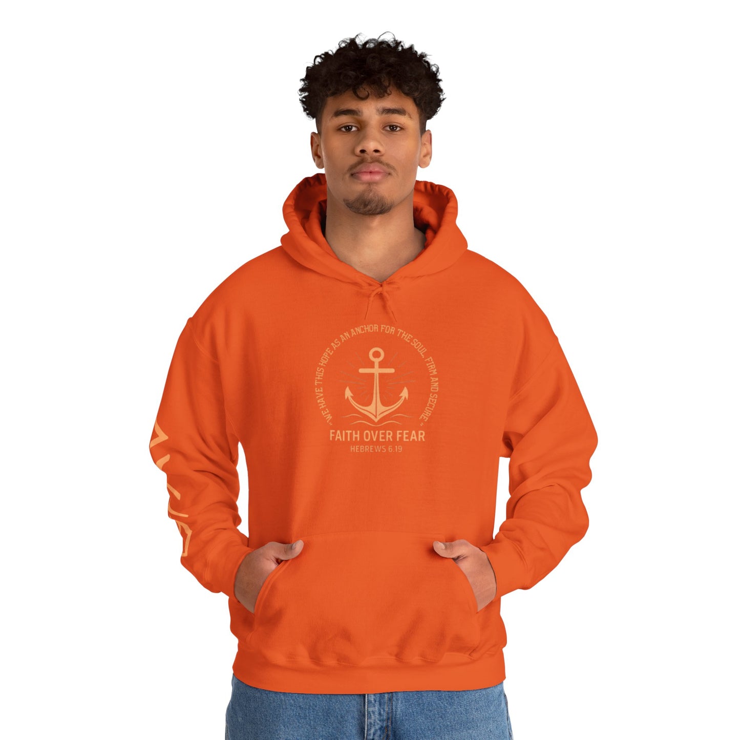 Faith Over Fear- Unisex Heavy Blend™ Hooded Sweatshirt
