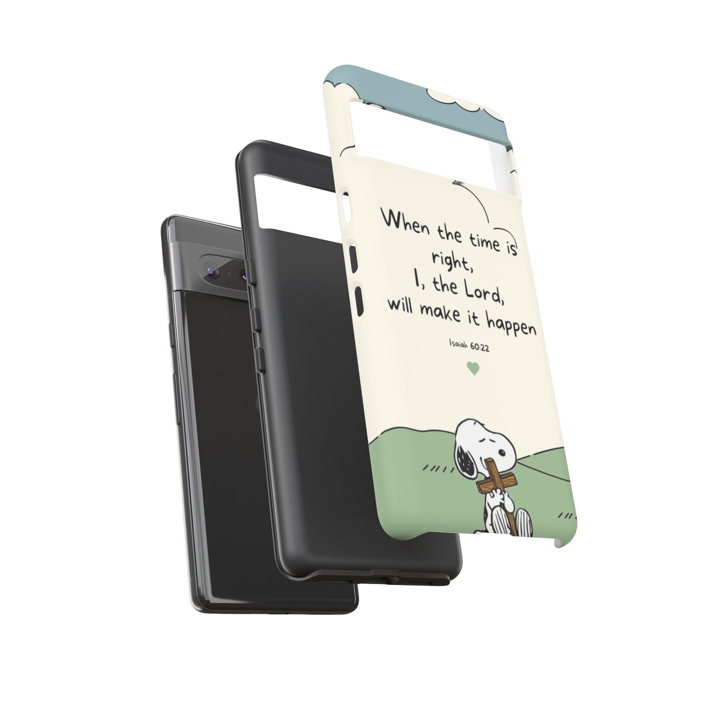 When The Time Is Right- Snoopy Tough Case