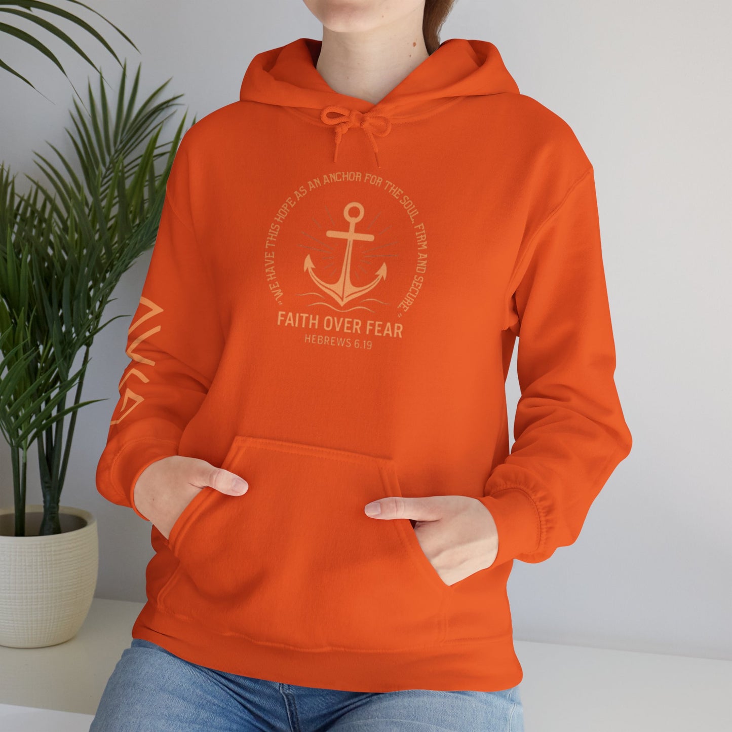 Faith Over Fear- Unisex Heavy Blend™ Hooded Sweatshirt