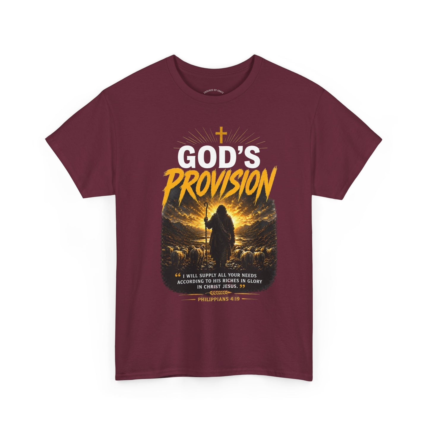Gods Provision- Unisex Heavy Cotton Tee