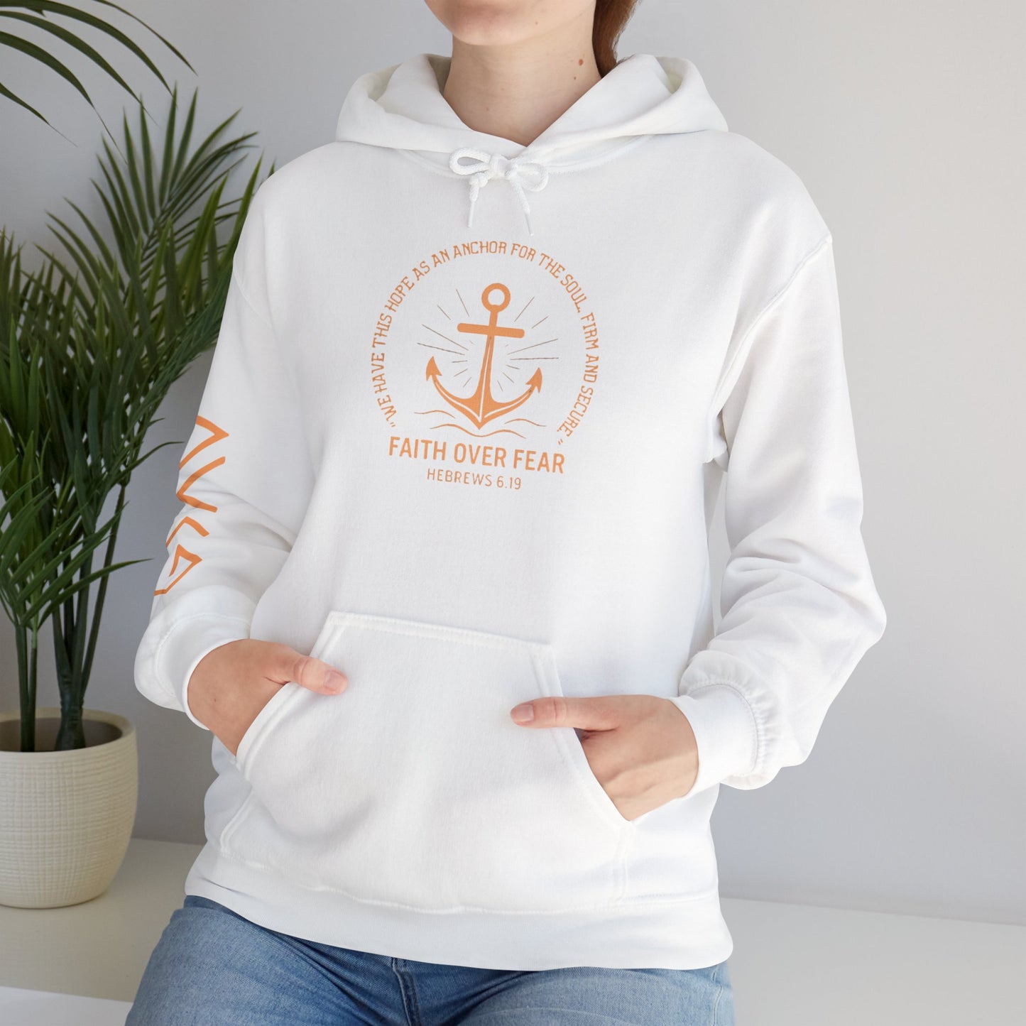 Faith Over Fear- Unisex Heavy Blend™ Hooded Sweatshirt