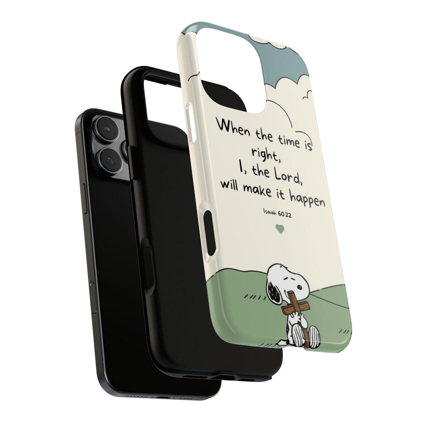 When The Time Is Right- Snoopy Tough Case