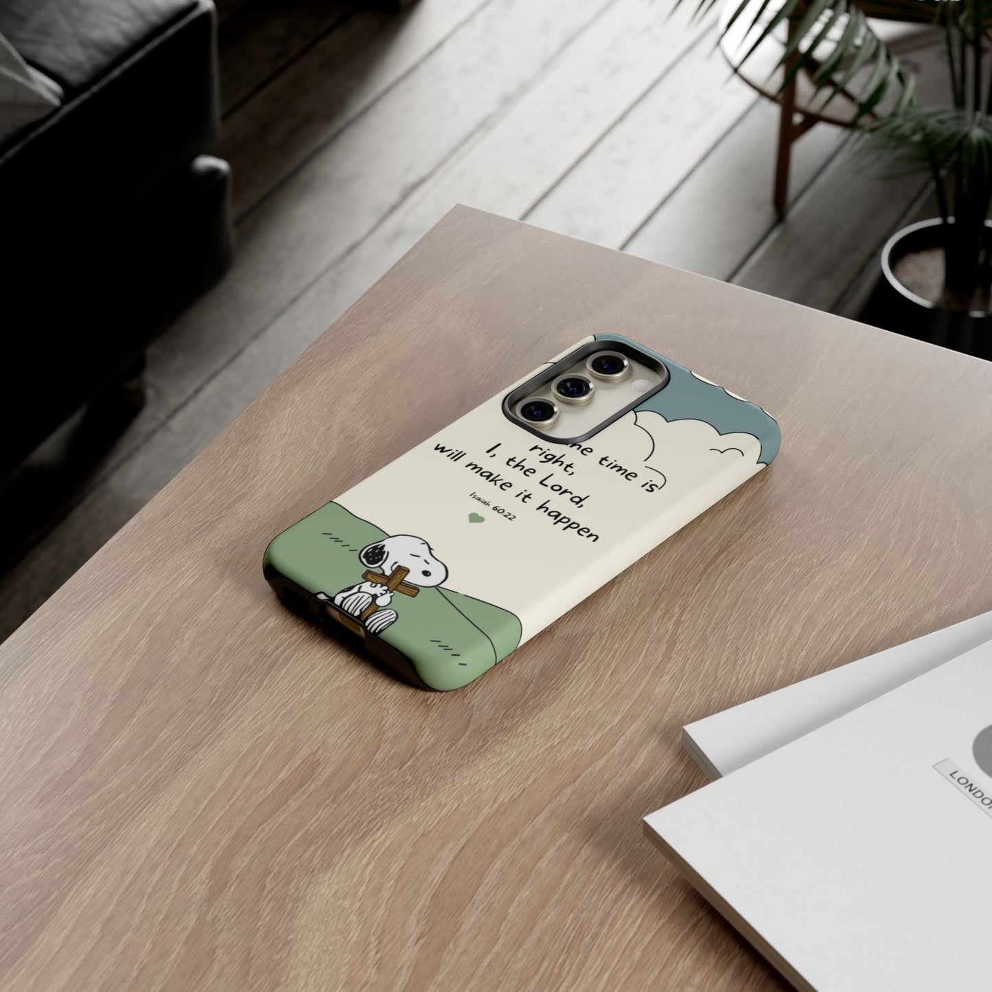 When The Time Is Right- Snoopy Tough Case