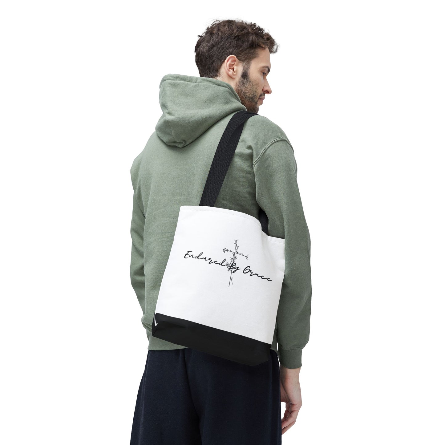 Carried By Grace- Tote Bag