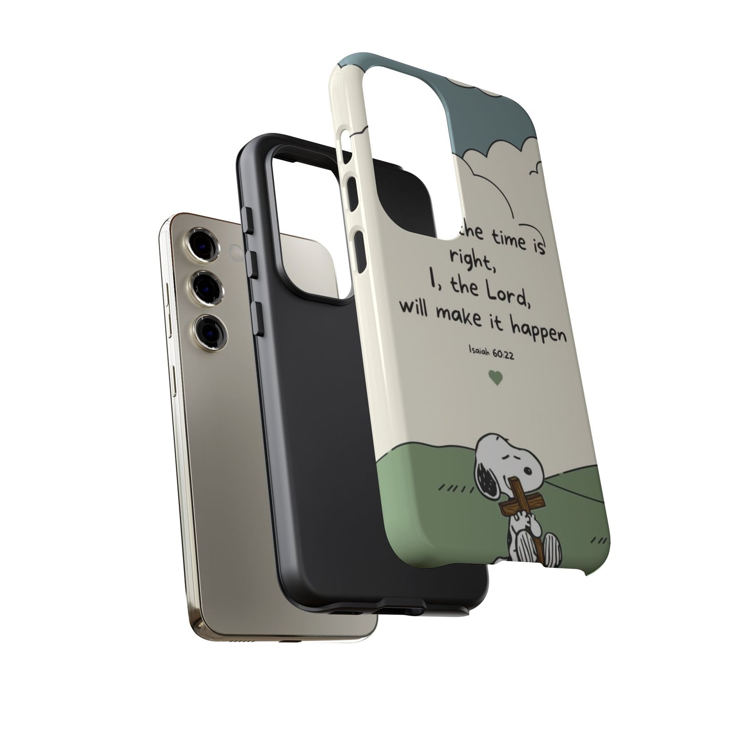 When The Time Is Right- Snoopy Tough Case
