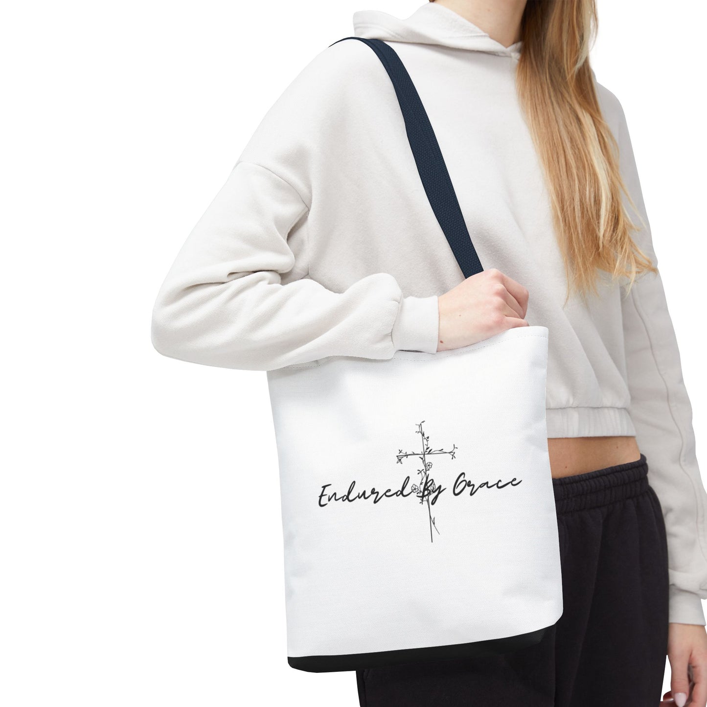 Carried By Grace- Tote Bag