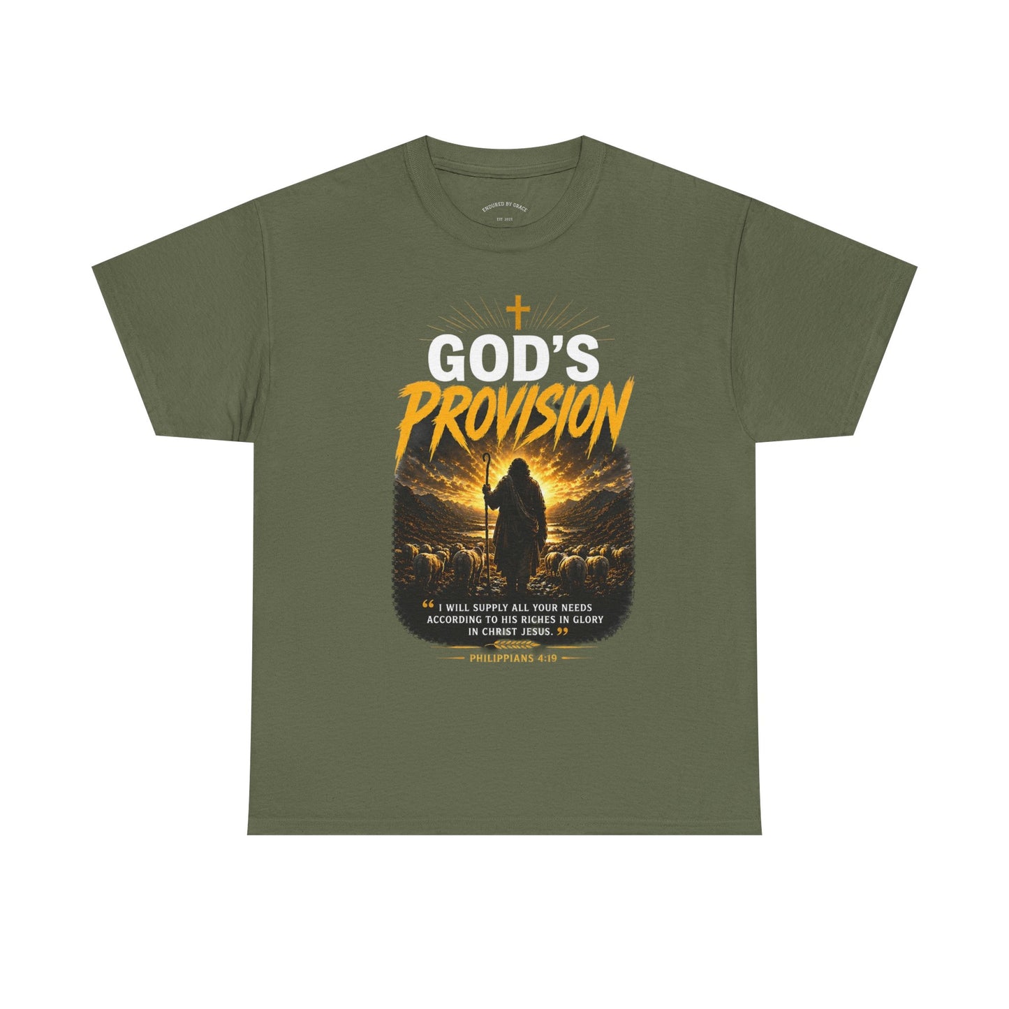 Gods Provision- Unisex Heavy Cotton Tee