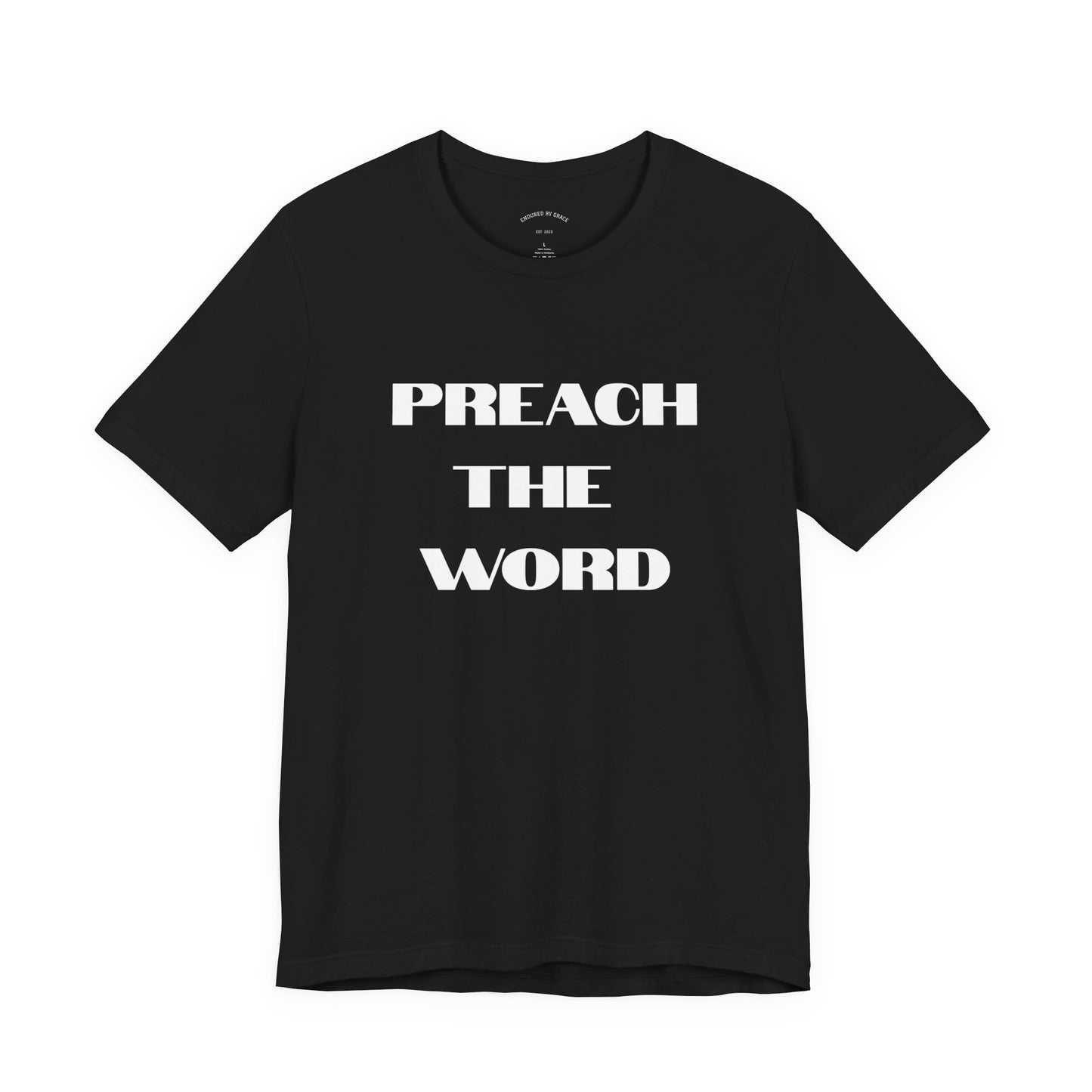 Preach The Hoodie- Unisex Jersey Short Sleeve Tee