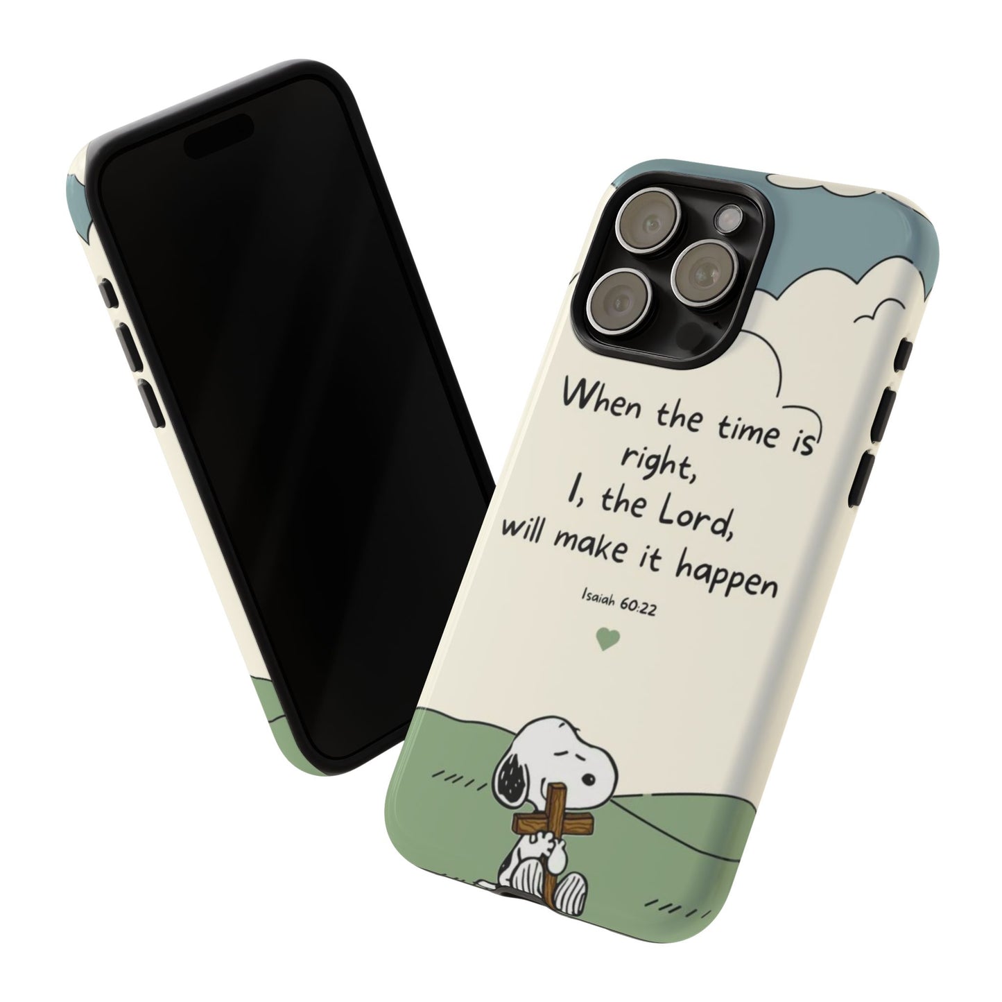 When The Time Is Right- Snoopy Tough Case