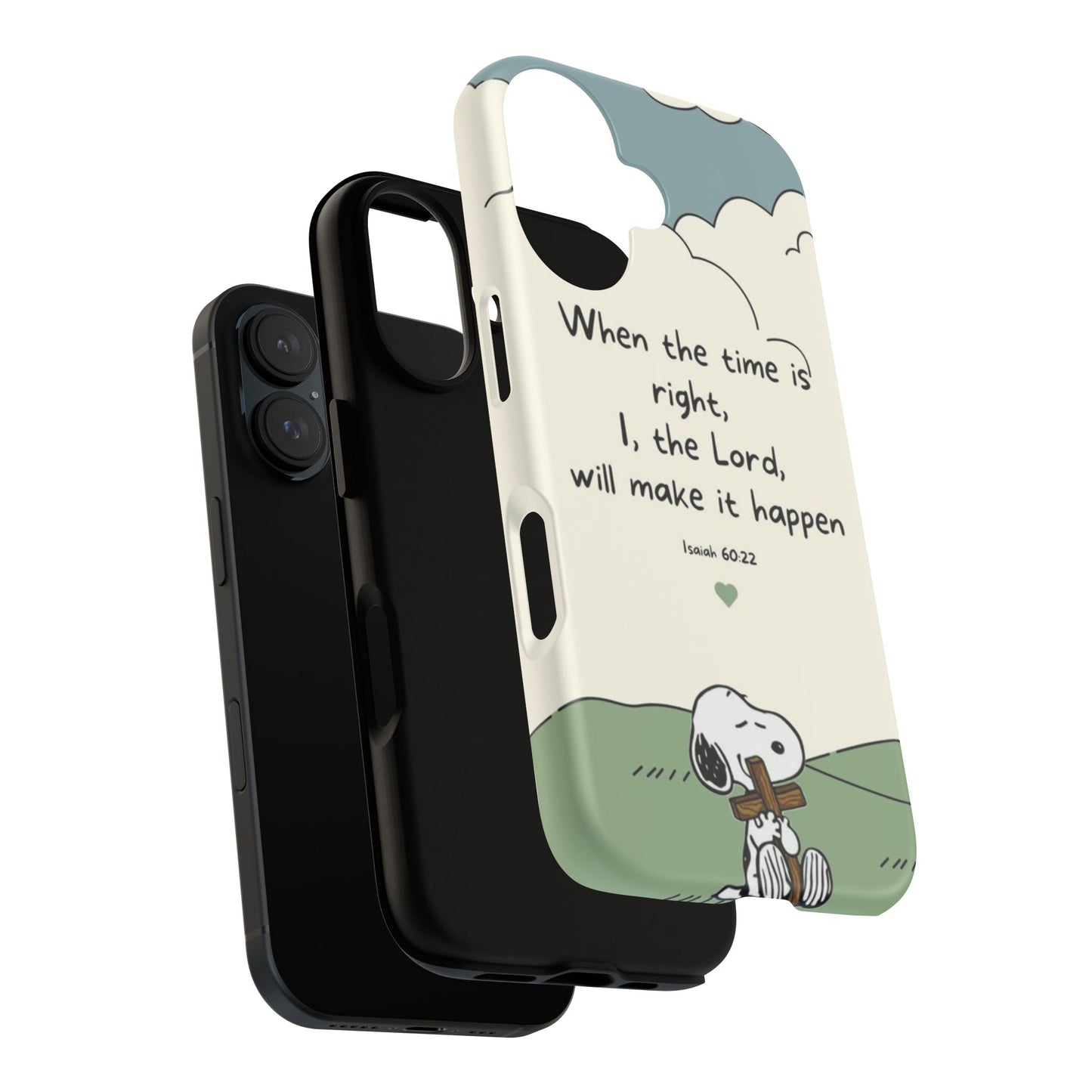 When The Time Is Right- Snoopy Tough Case