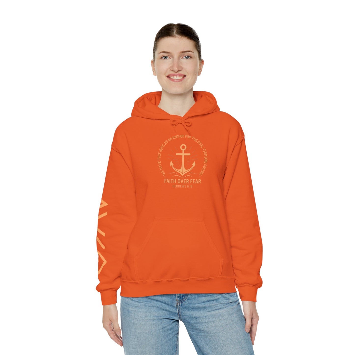 Faith Over Fear- Unisex Heavy Blend™ Hooded Sweatshirt