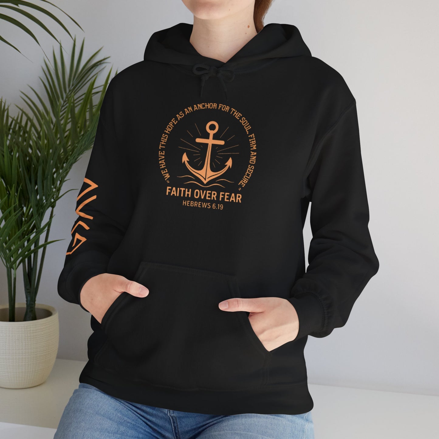 Faith Over Fear- Unisex Heavy Blend™ Hooded Sweatshirt