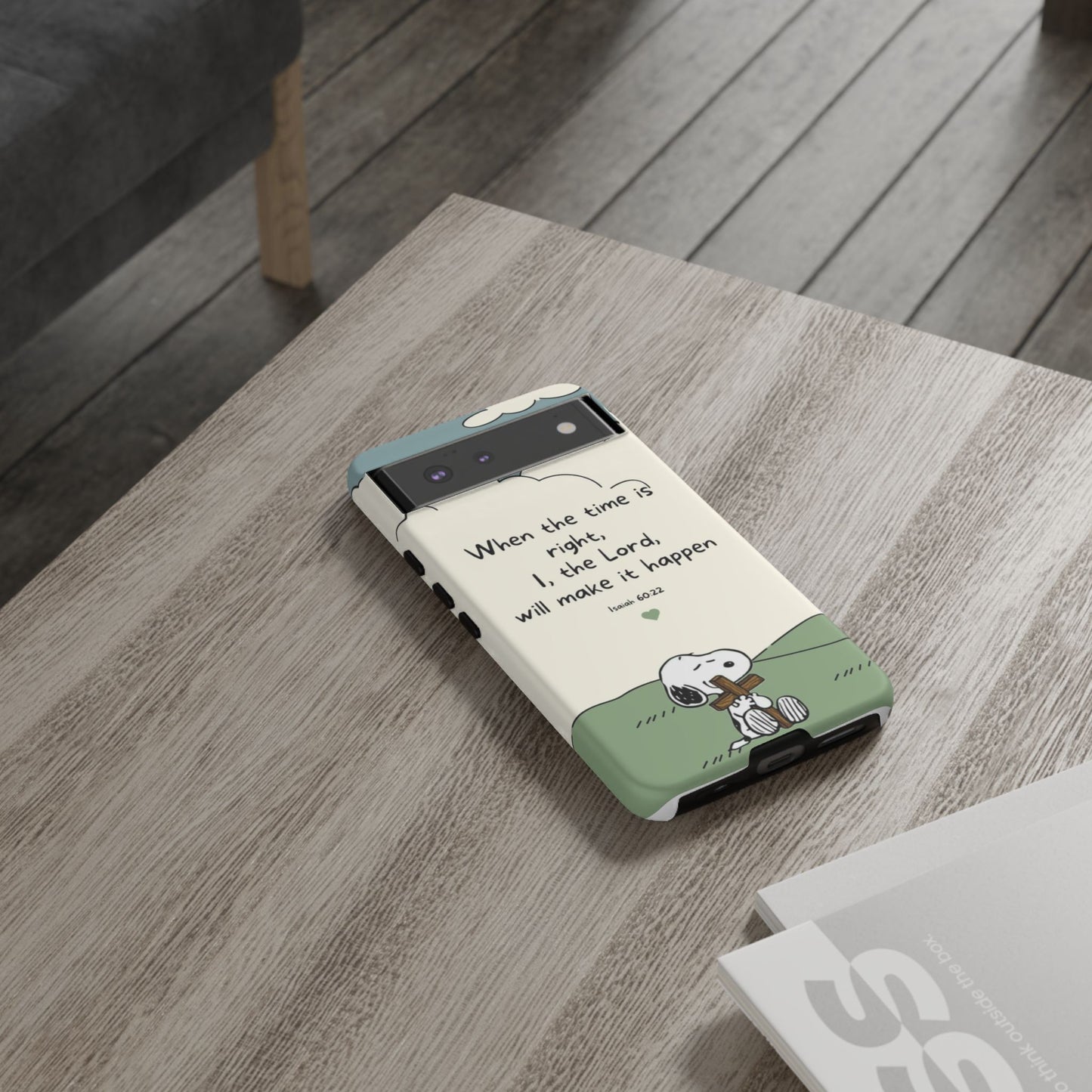 When The Time Is Right- Snoopy Tough Case