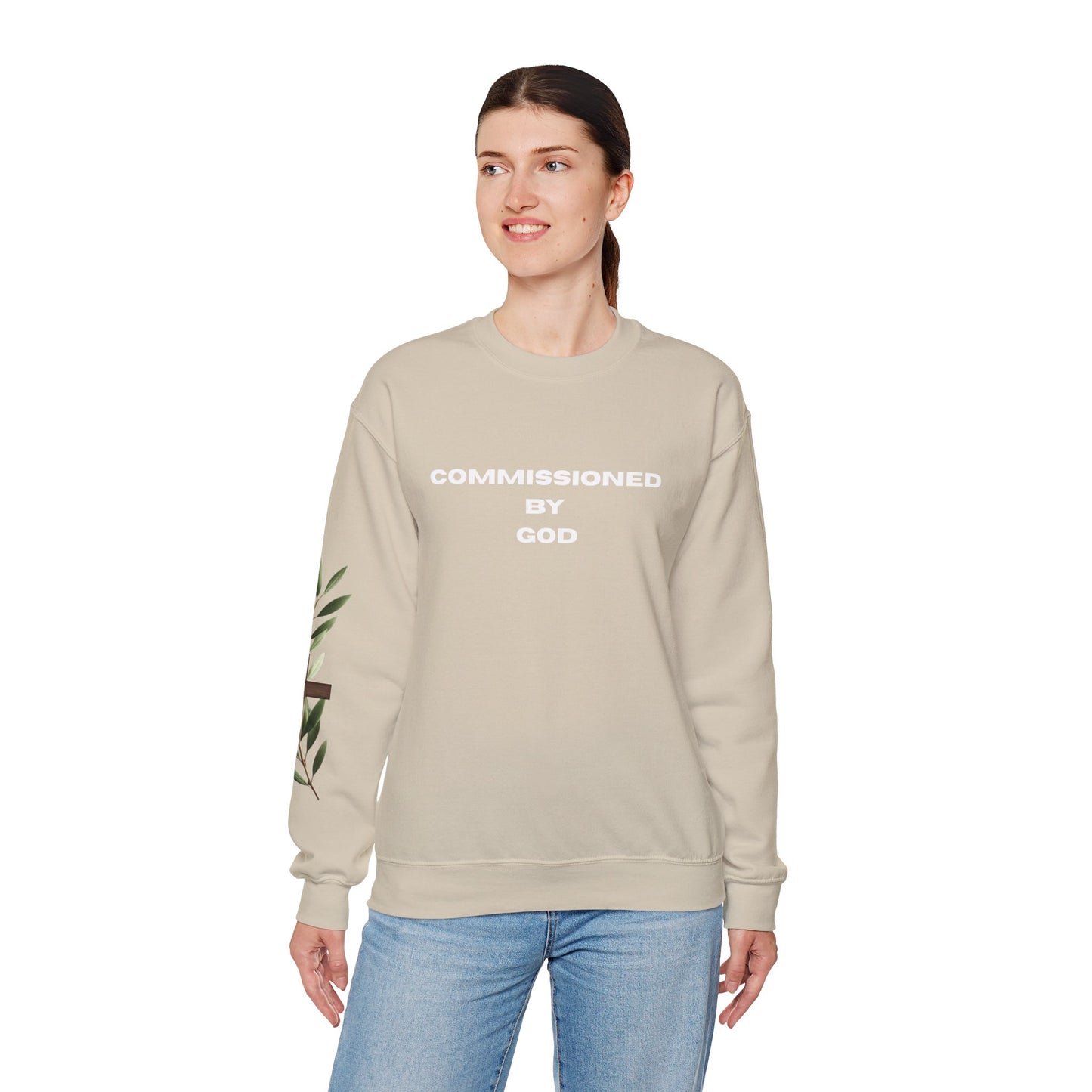 Commissioned By God- Unisex Heavy Blend™ Crewneck Sweatshirt