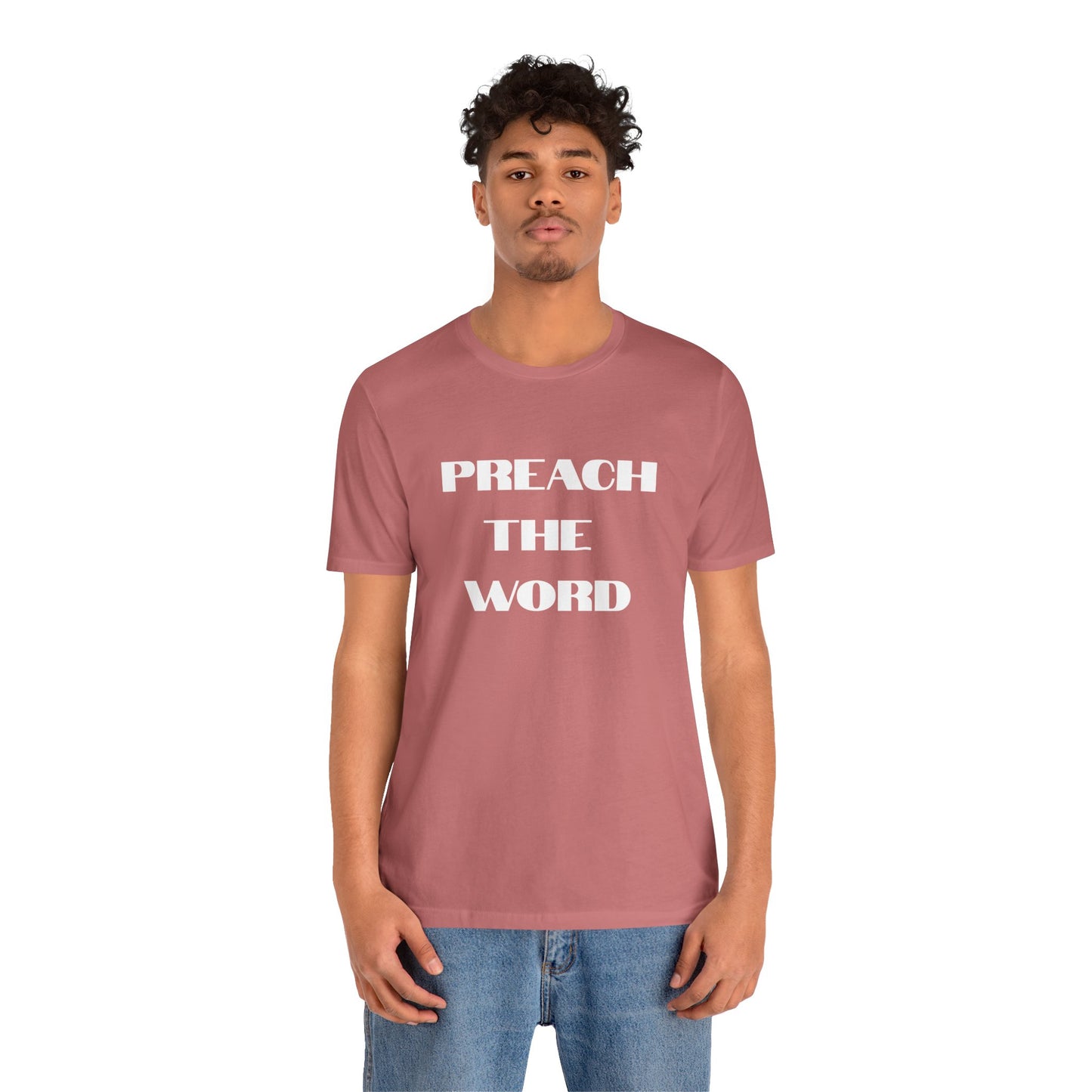 Preach The Hoodie- Unisex Jersey Short Sleeve Tee