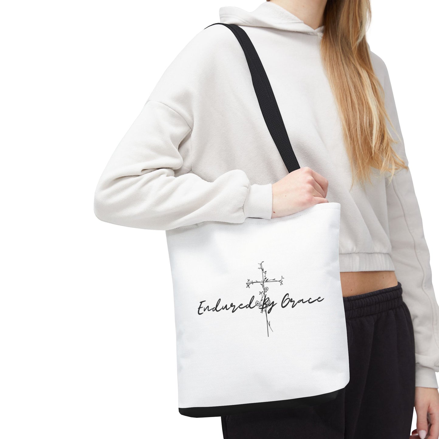Carried By Grace- Tote Bag