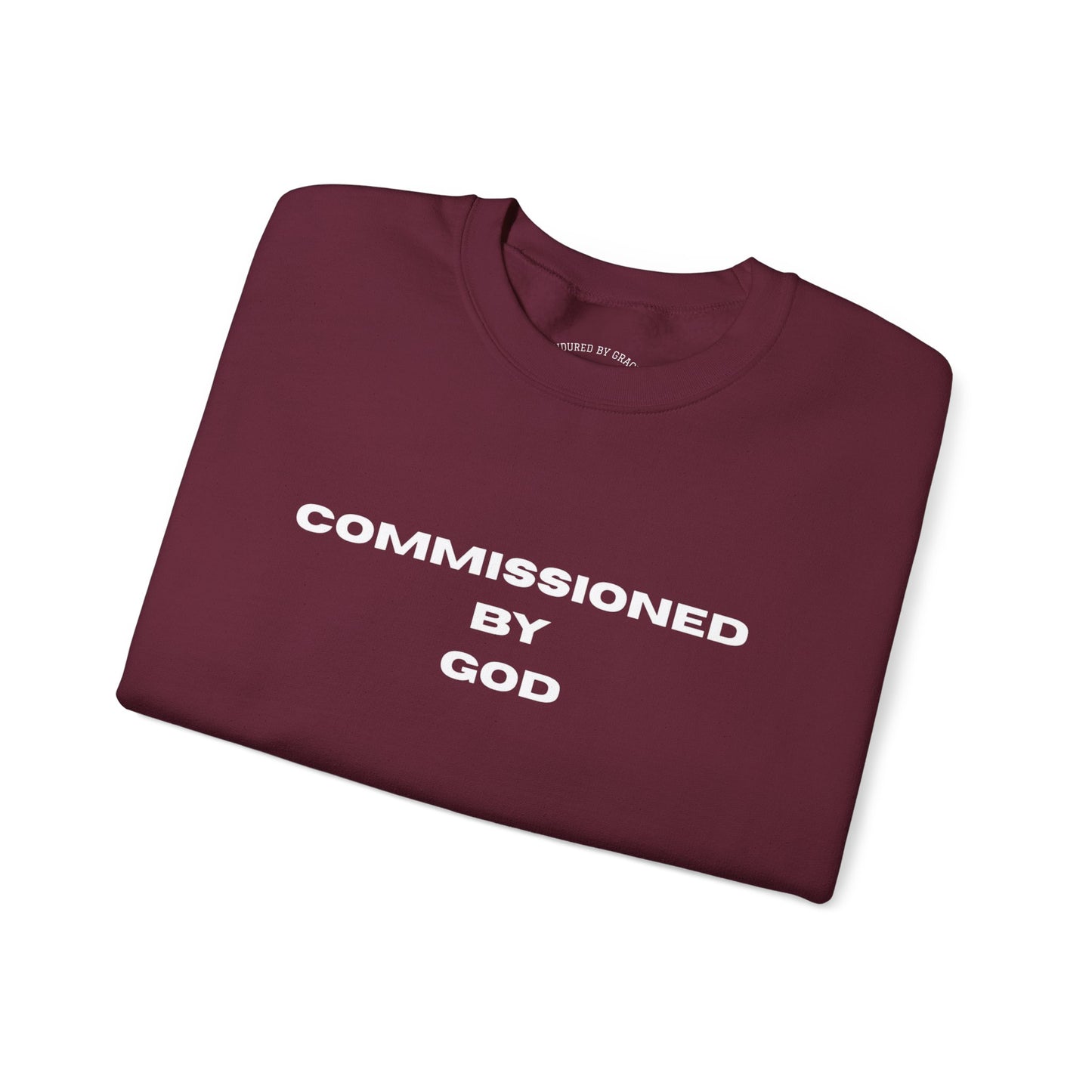 Commissioned By God- Unisex Heavy Blend™ Crewneck Sweatshirt