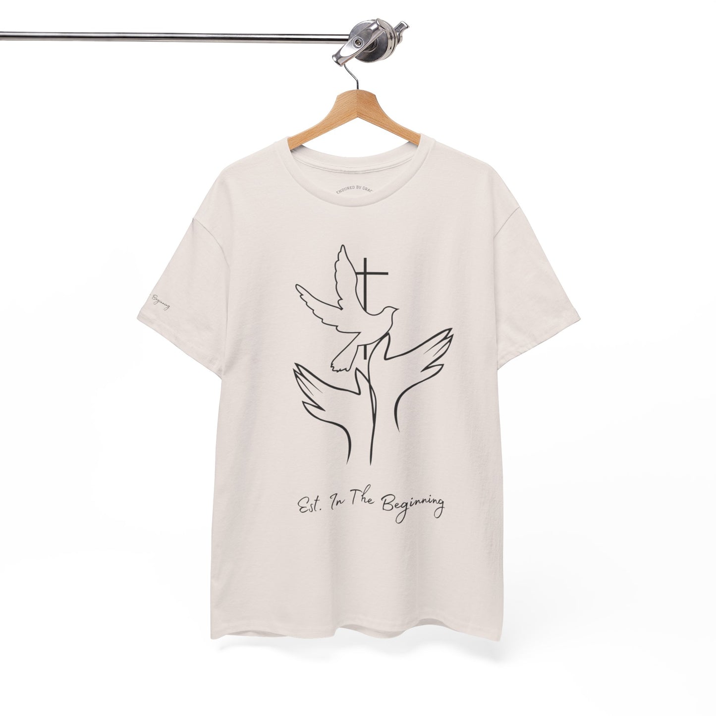 In The Beginning- Unisex Heavy Cotton Tee
