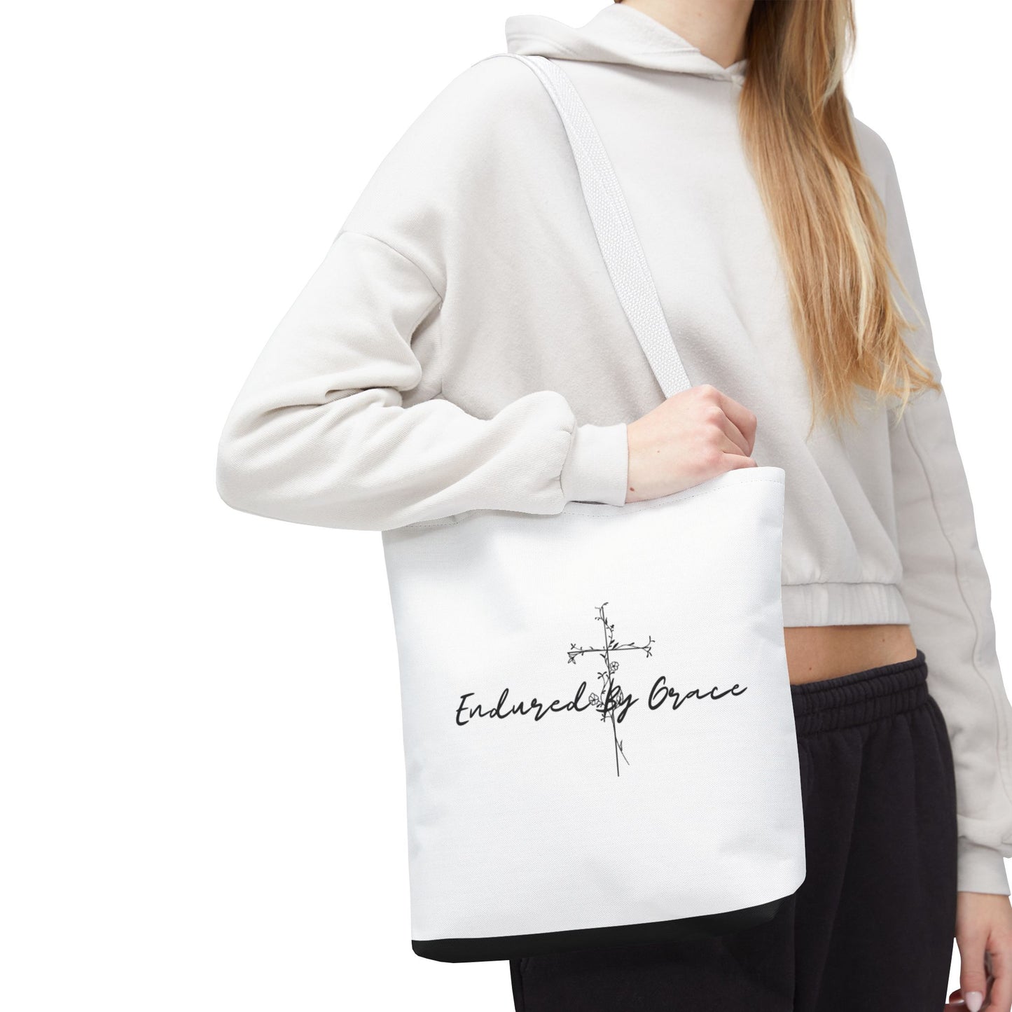 Carried By Grace- Tote Bag