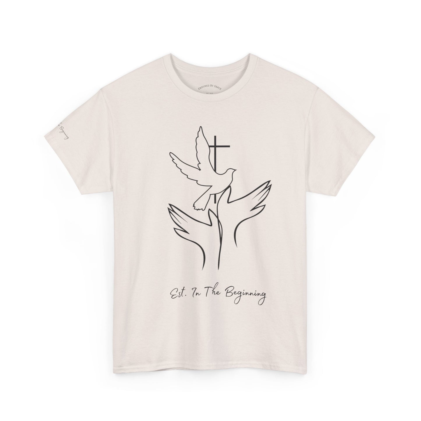 In The Beginning- Unisex Heavy Cotton Tee