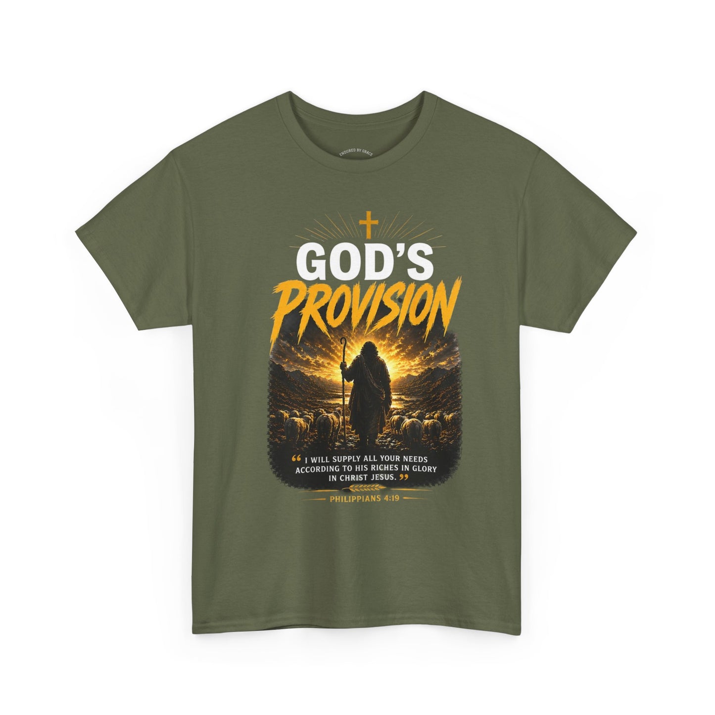 Gods Provision- Unisex Heavy Cotton Tee