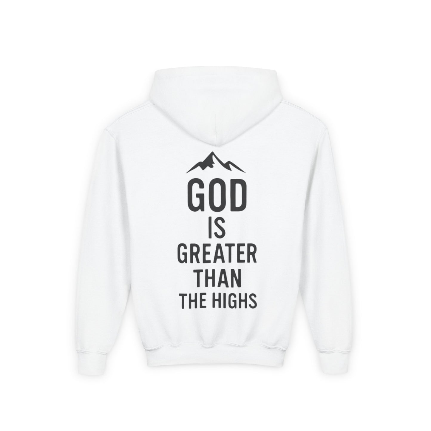 Faith Over Fear -Youth Heavy Blend Hooded Sweatshirt