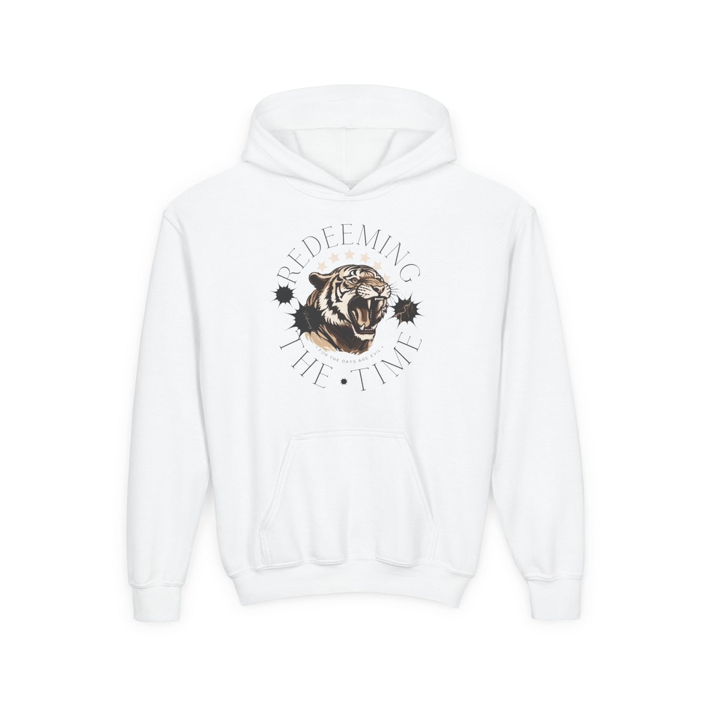 Redeeming The Time- Youth Heavy Blend Hooded Sweatshirt