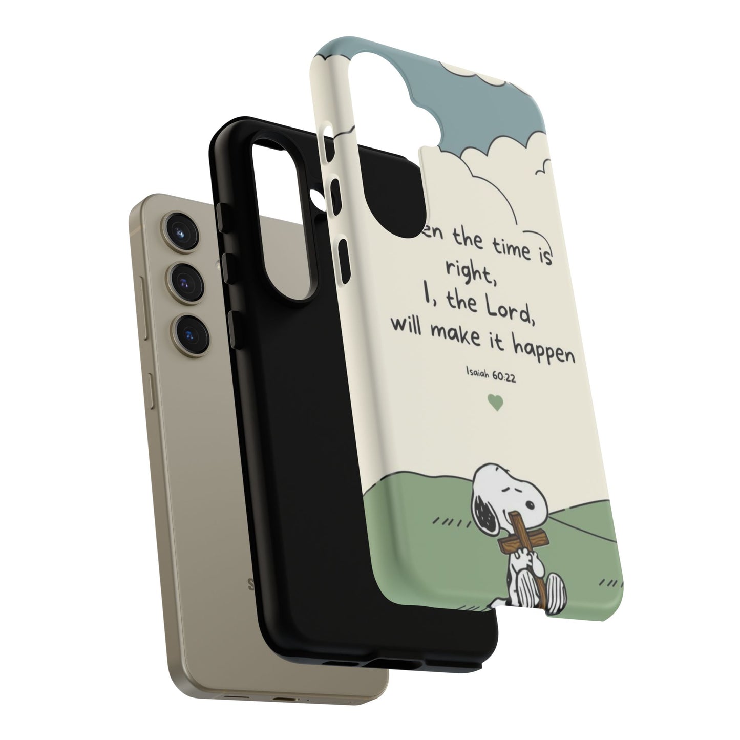 When The Time Is Right- Snoopy Tough Case