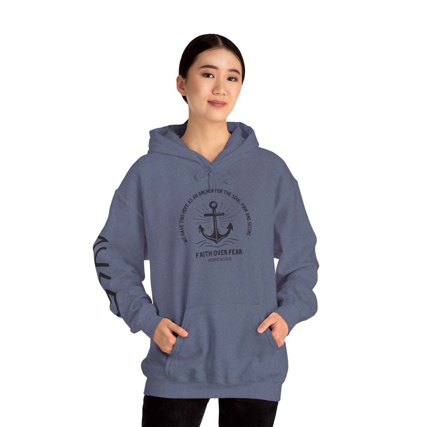 Faith Over Fear- Unisex Heavy Blend™ Hooded Sweatshirt