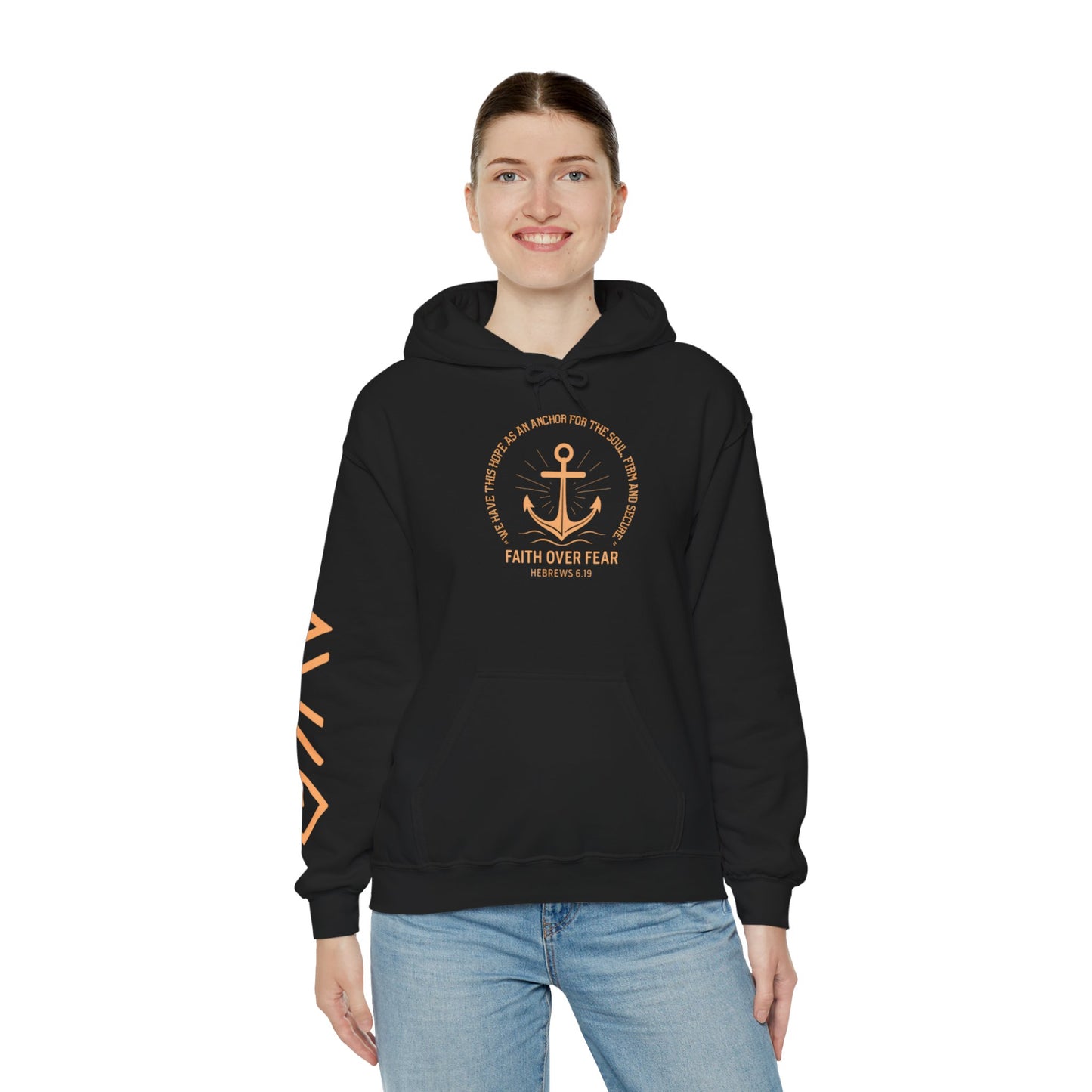 Faith Over Fear- Unisex Heavy Blend™ Hooded Sweatshirt
