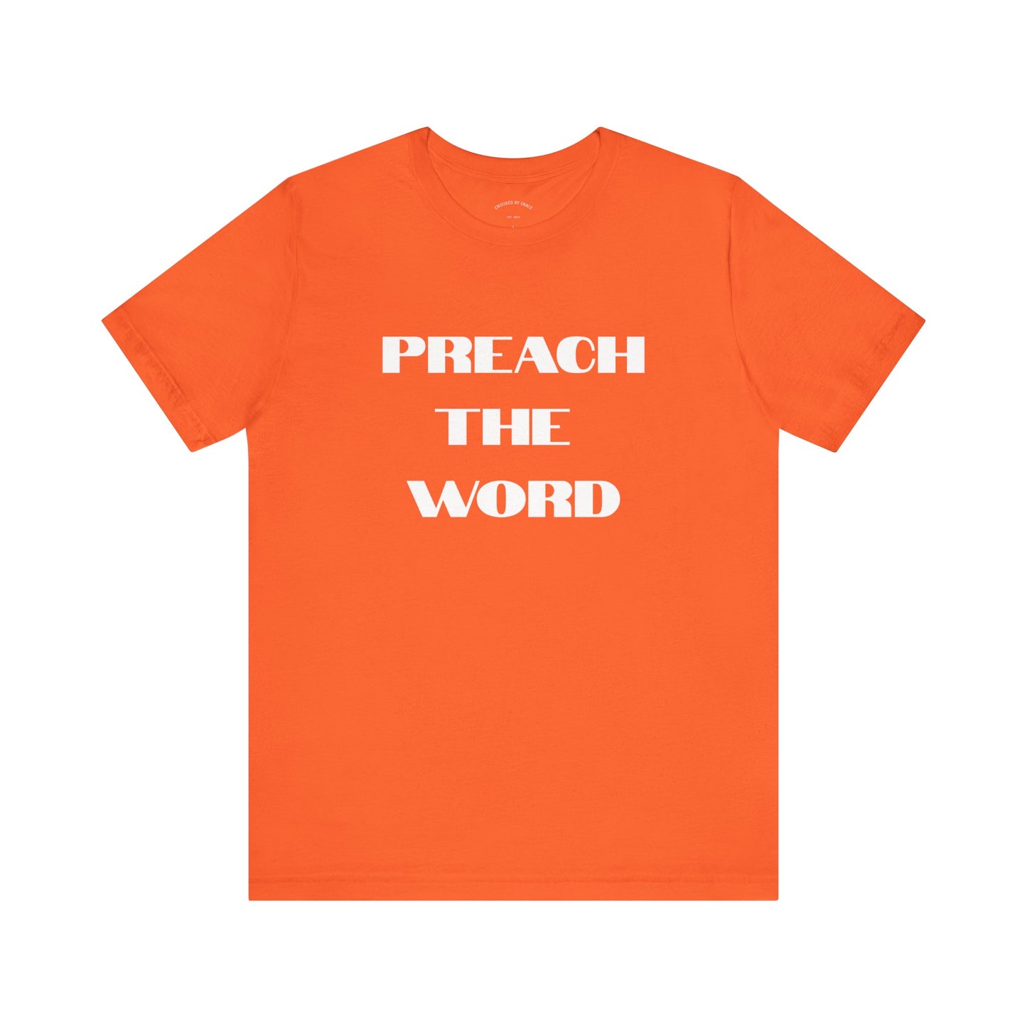 Preach The Hoodie- Unisex Jersey Short Sleeve Tee