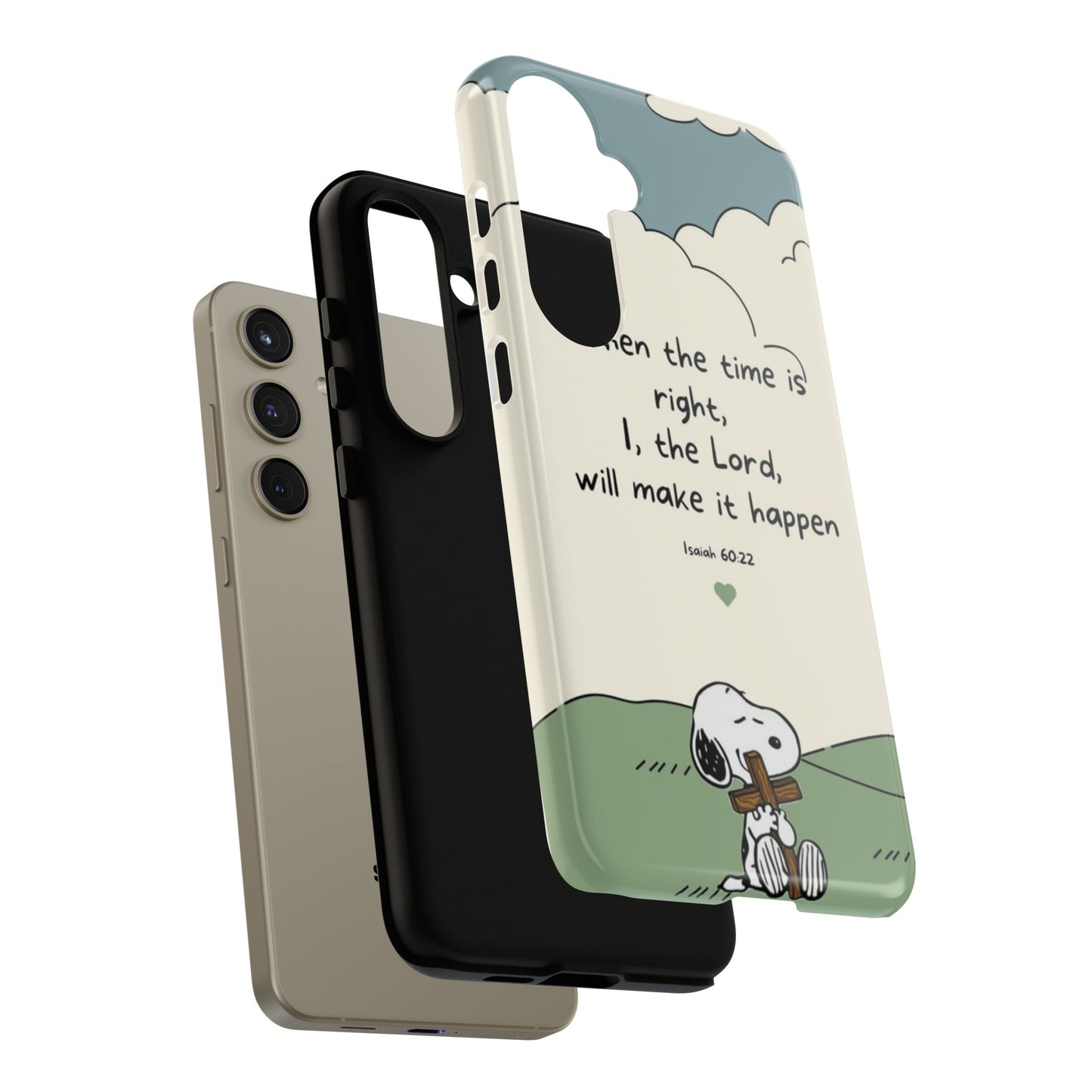 When The Time Is Right- Snoopy Tough Case