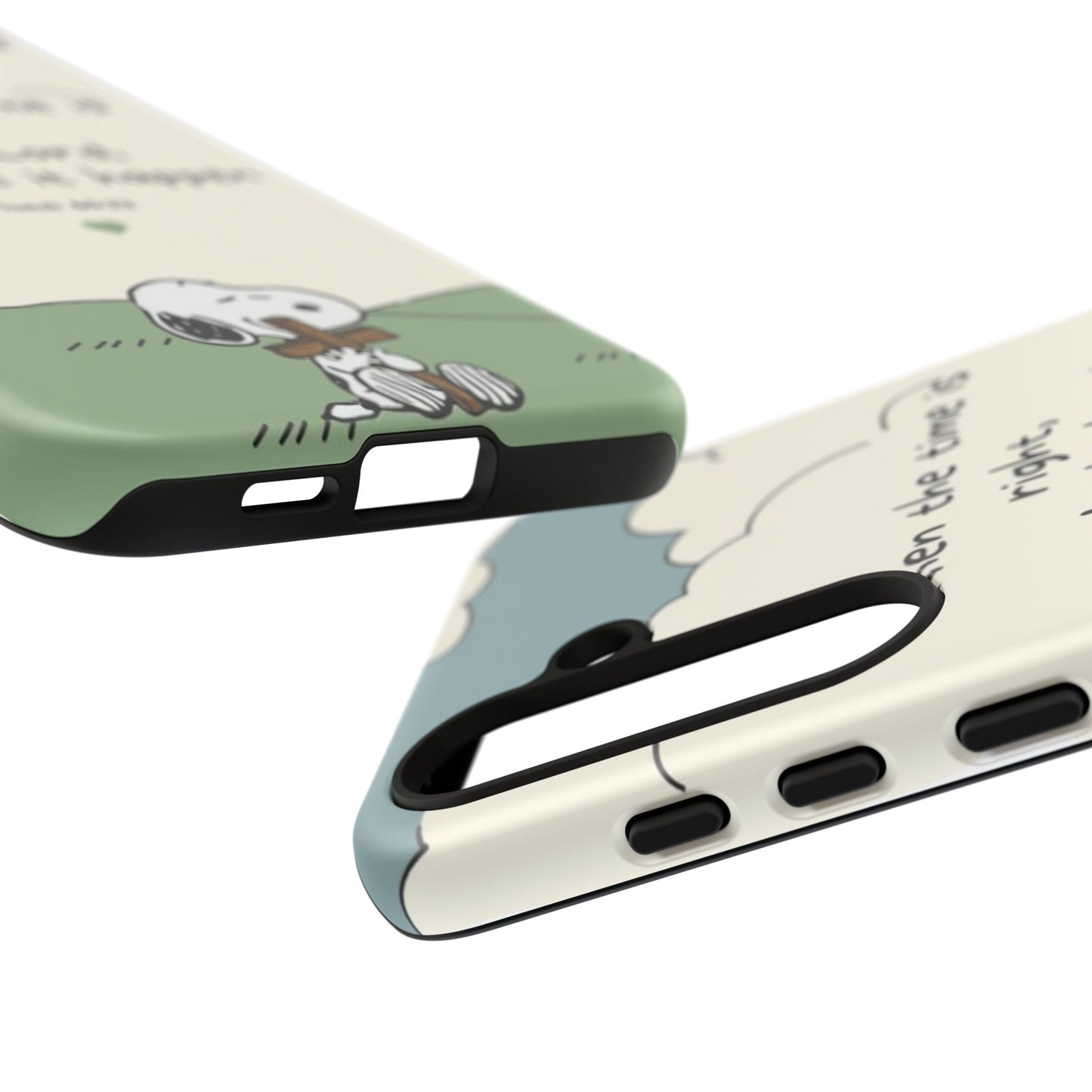 When The Time Is Right- Snoopy Tough Case