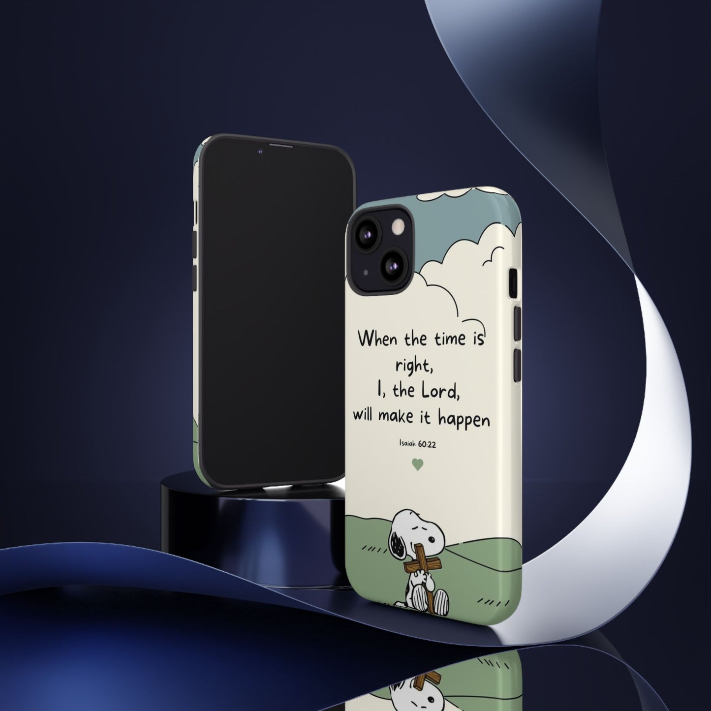 When The Time Is Right- Snoopy Tough Case