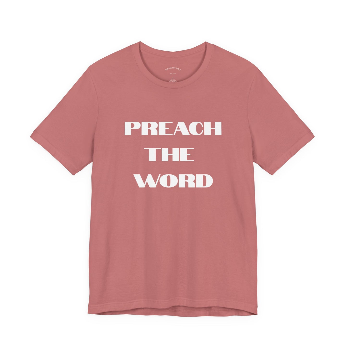 Preach The Hoodie- Unisex Jersey Short Sleeve Tee